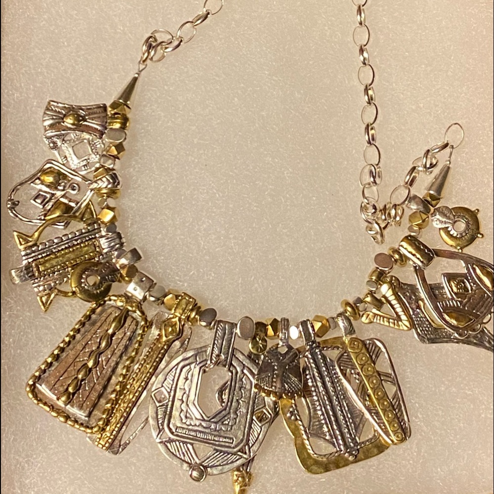 Silpada indigenous impressions necklace